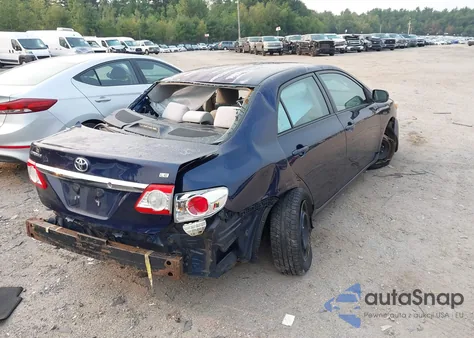 2012 Toyota Corolla Le z USA, uszkodzony, nr VIN 2T1BU4EE7CC808882